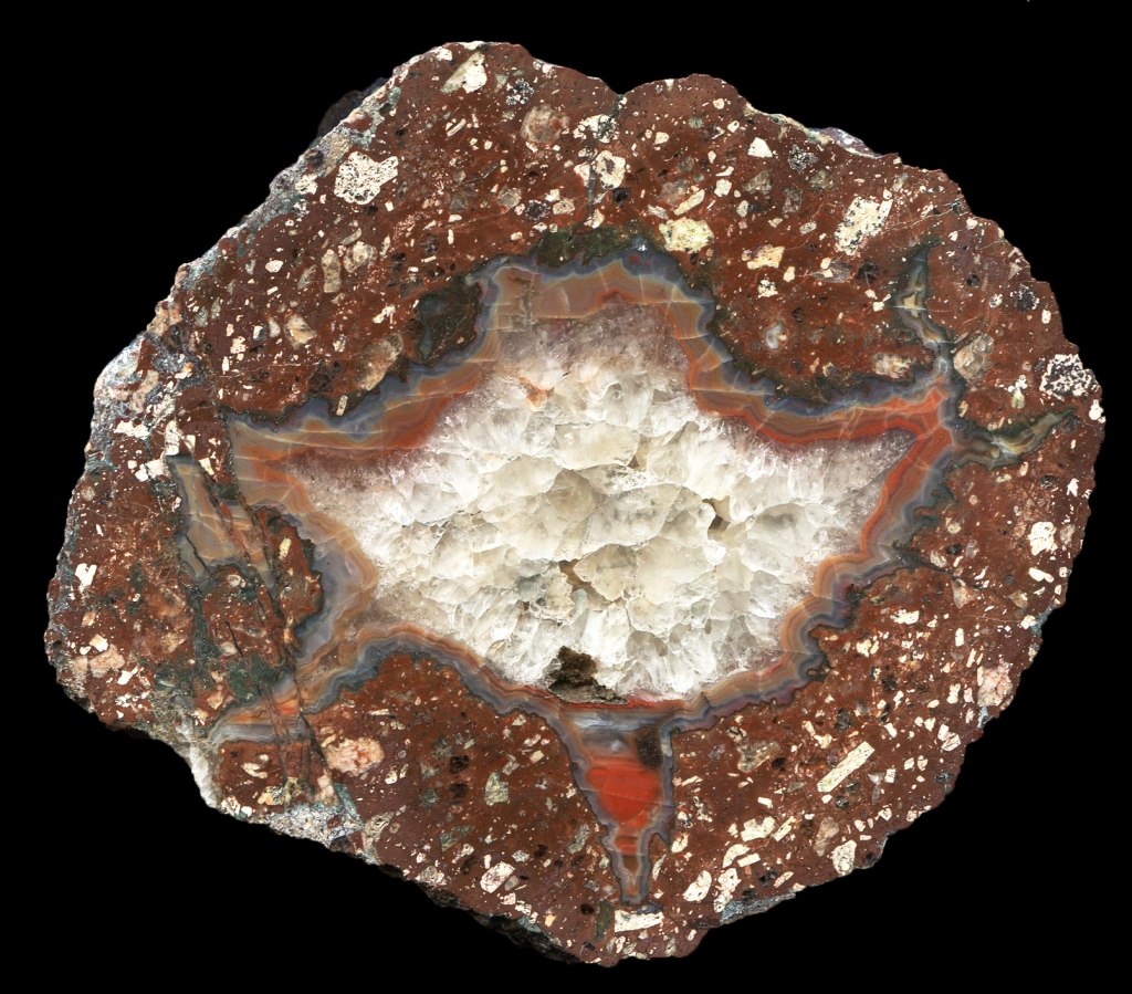 Large Mönchstal Thunderegg with Slip Formations