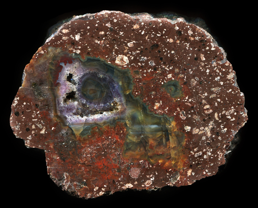 Classic Rotterode #2 Thunderegg with Yellow-Green Agate