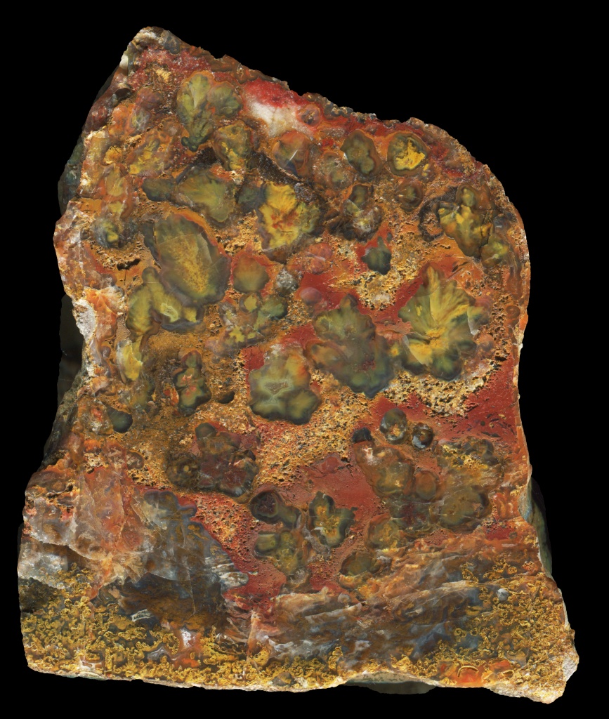 Feathery Plume Agate Mass from the Almus Dam Bed, Tokat, Turkey