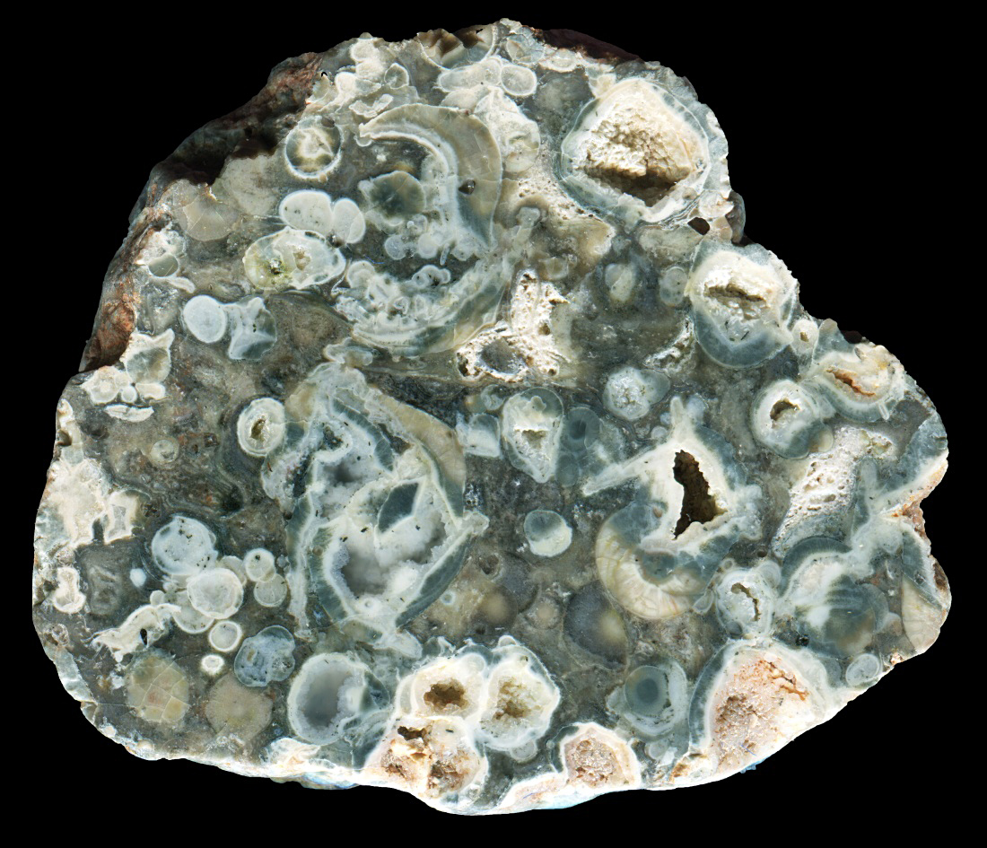 Unknown Green Thunderegg Conglomerate / Spherulitic Rhyolite