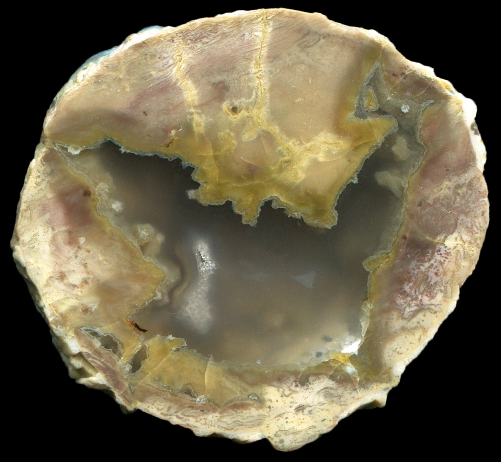 Simple Dutch Donny Thunderegg with Clear Agate